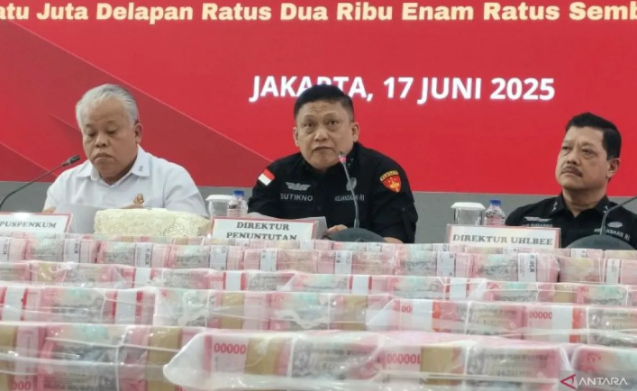 Kejagung Sita Uang Dugaan Korupsi Sawit Rp11 Triliun yang Kasusnya Sempat Diputus Lepas oleh PN Jaksel