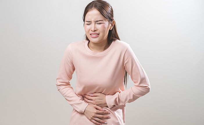 Ilustrasi penderita asam lambung.